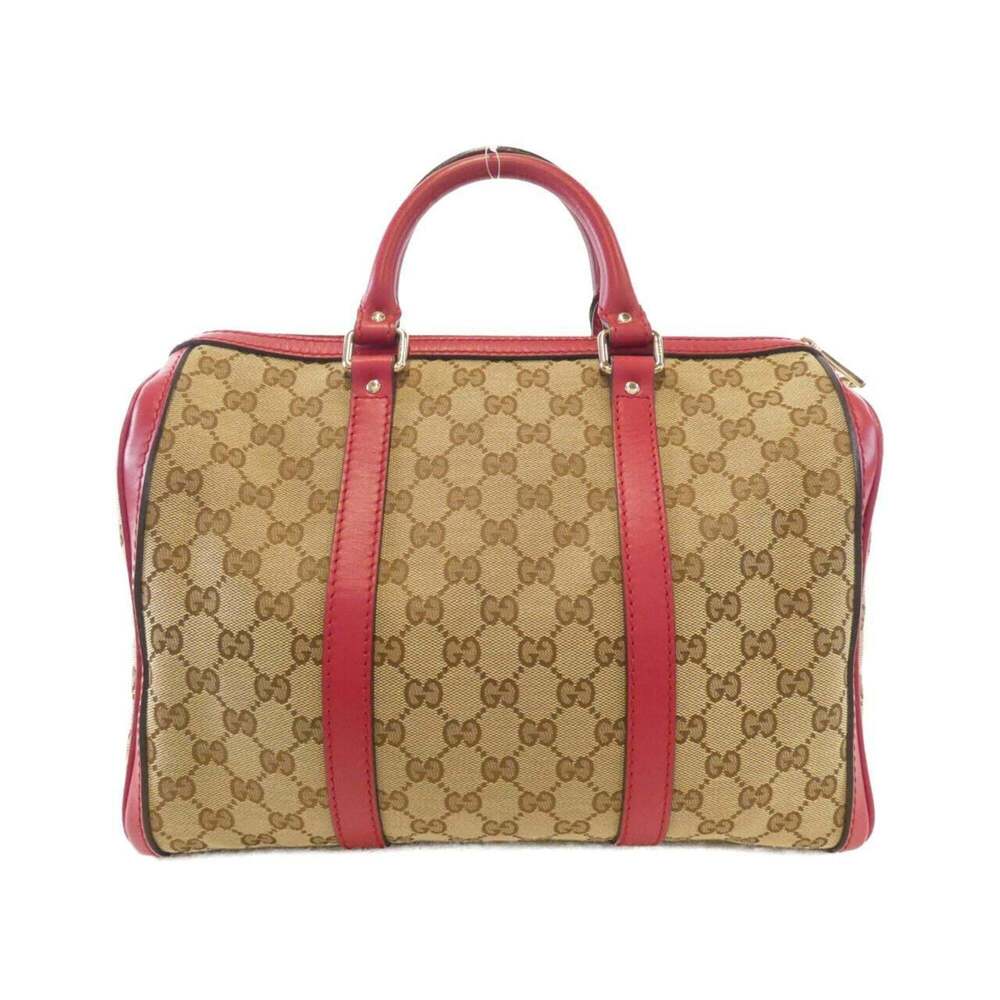 GUCCI Authentic Cream Boston Bag - Picture 2 of 9